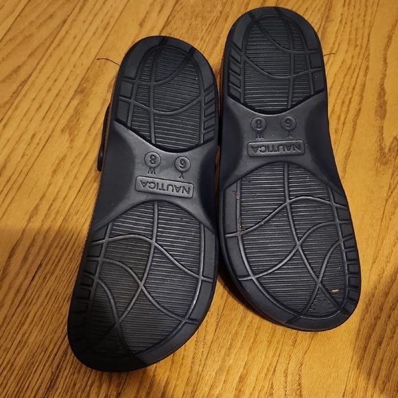 Nautica Black Foam Slippers Slip-On Comfort - Picture 7 of 8